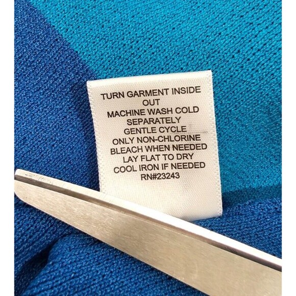 NWT New York & Company Sheath Dress Colorblock Ponte Knit Maximalist Womens M - Picture 11 of 16